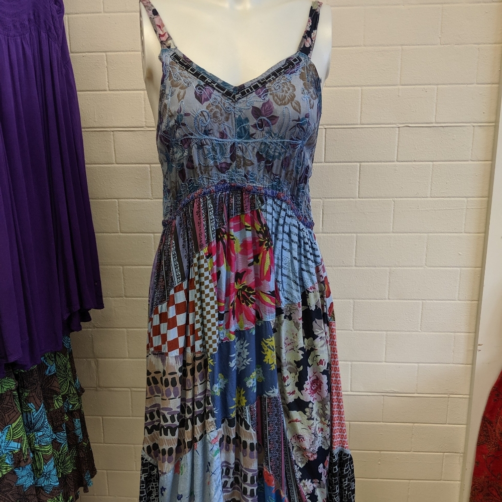 Vintage Patchwork Dress